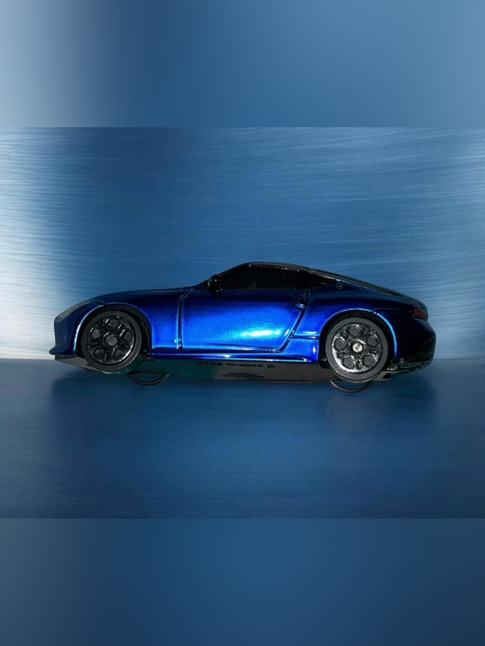 Blue Metallic 2023 Nissan 350Z Car Toy